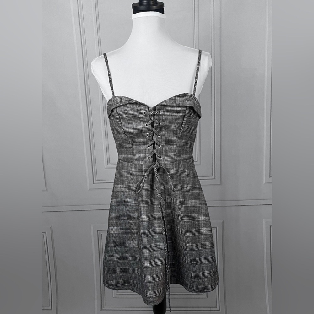 Cooperative plaid dress